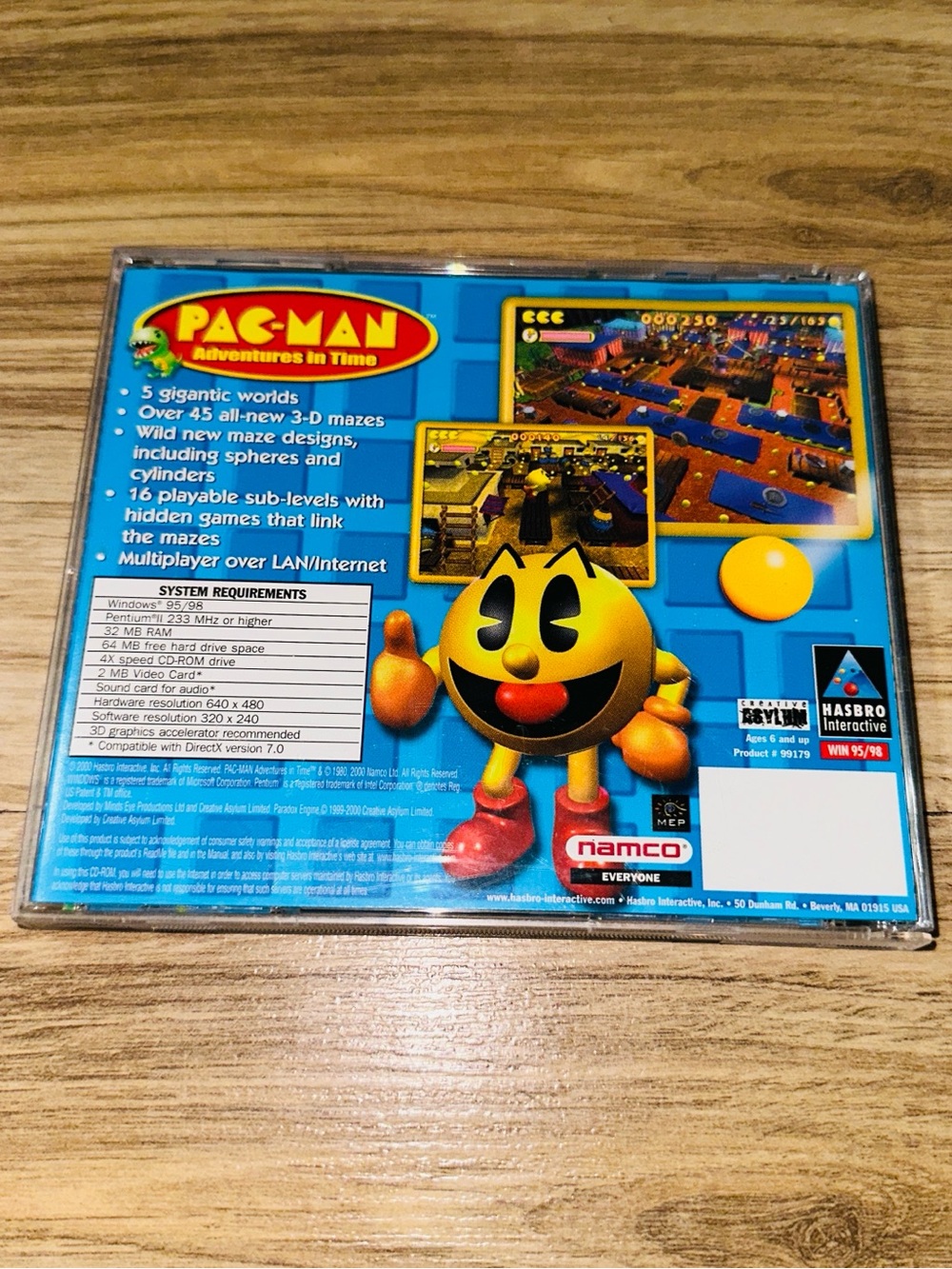 Y2K Pac-Man Adventures In Time 2000’s PC Computer Game - Picture 2 of 5